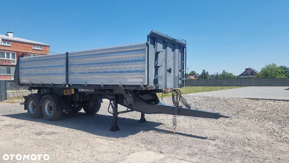 Schwarzmuller 37.000zł netto PRZYCZEPA/NACZEPA WYWROTKA 3 STRONNA 7,20M 2 OSIE St. BDB MOŻLIWOŚĆ TRANSPORTU - 3