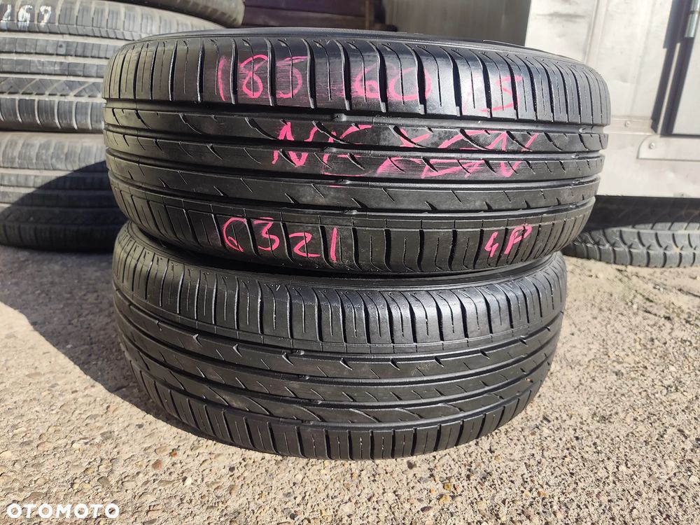185/60R15 84H 4szt. 4x Opony Letnie Lato NEXEN NBLUE HD N'BLUE HD 5,5-6,5mm Legnica ALU-RAD 185/60 - 1
