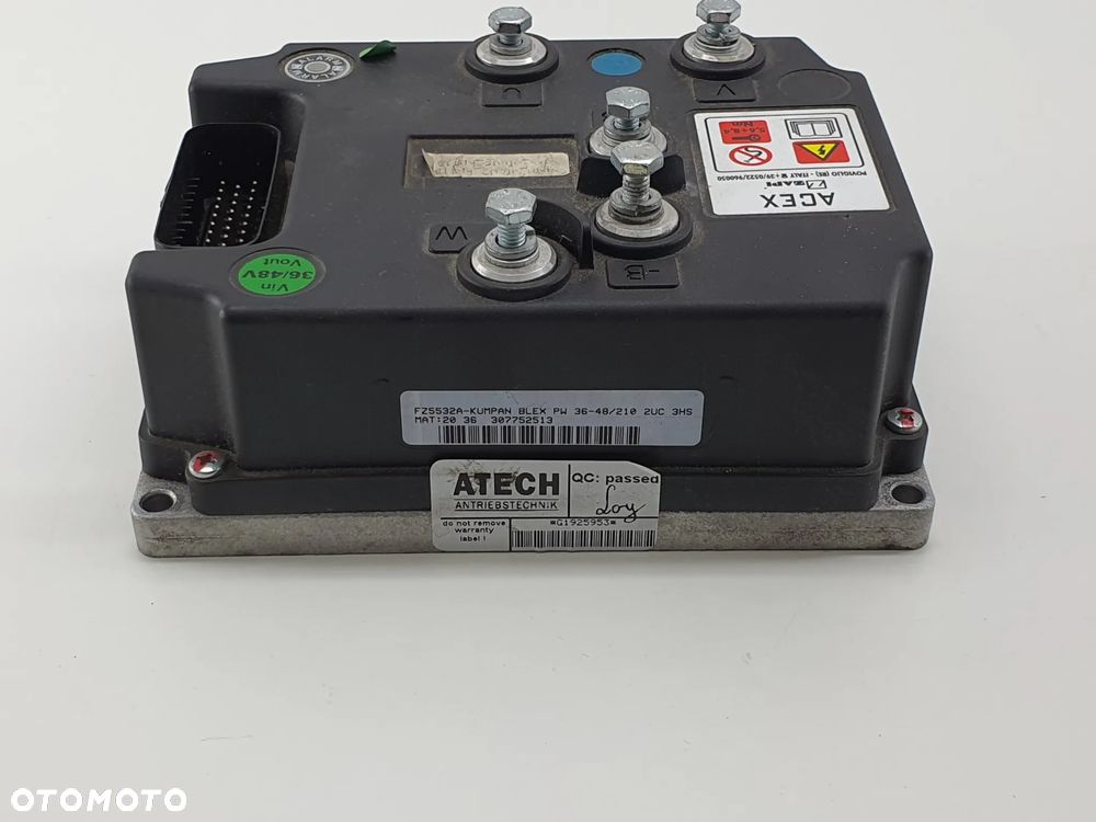Sterownik Controller Zapi 36-48/210 Skuter Kumpan Electric 54I - 4
