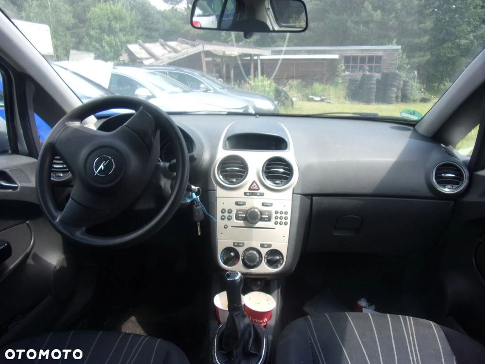 OPEL CORSA D zderzak maska lusterka szyby wnętrze fotele części - 11