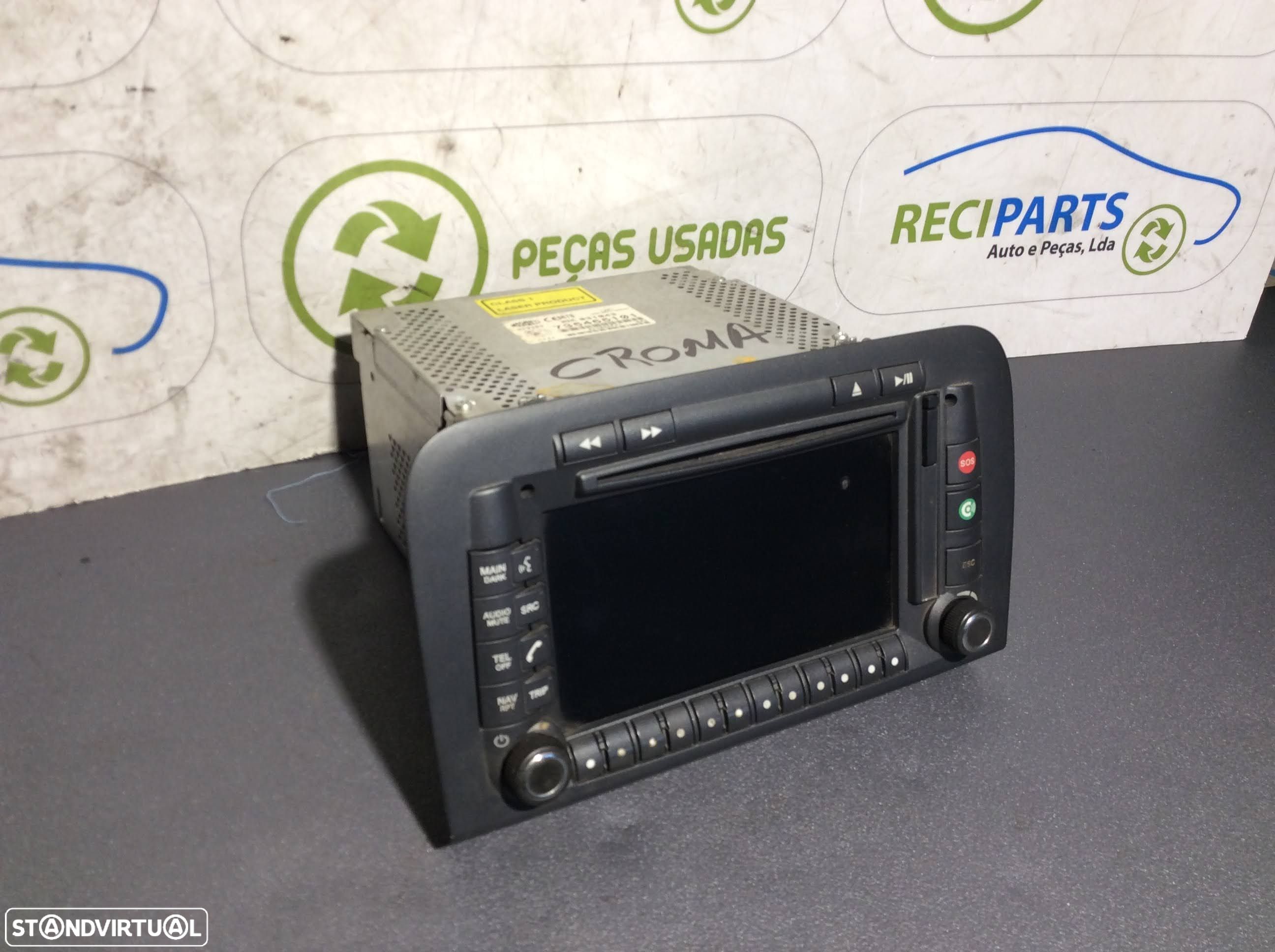 Radio Fiat Croma ano 2005 a 2011   735465101 - 1
