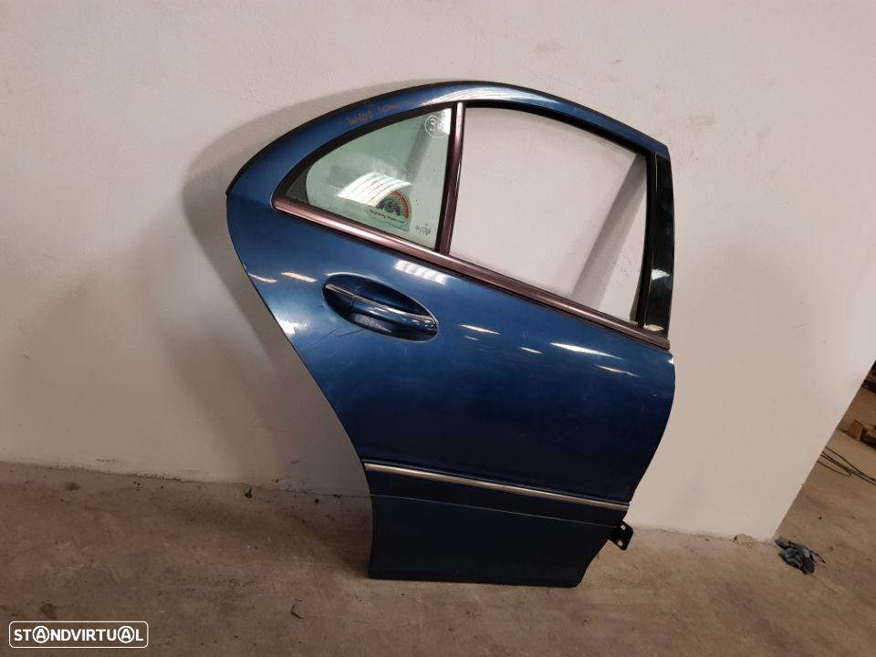 PORTA PORTAS TRASEIRA TRÁS DIREITA MERCEDES BENZ CLASS C W203 SEDAN CARRO A2037300205 2037300205 FECHO ELEVADOR MOTOR PUXADOR VIDRO - 2