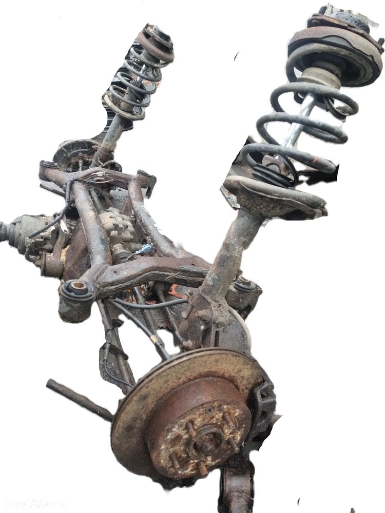 NISSAN X-TRAIL I 01-07 2,2 DCI BELKA TYLNA ZAWIESZENIA TYLNEGO MOST * - 3