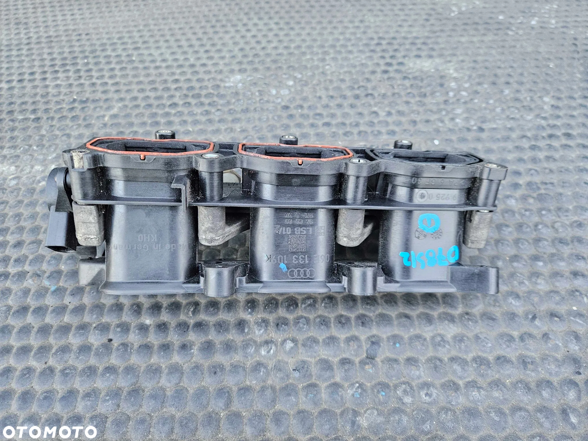 Kolektor Ssacy 06E133109K 06E133110K Lewy Prawy Klapy Nastawnik Czujnik Listwa Wtryskowa 3.2 FSI V6 AUK Audi A4 B7 A6 C6 - 21