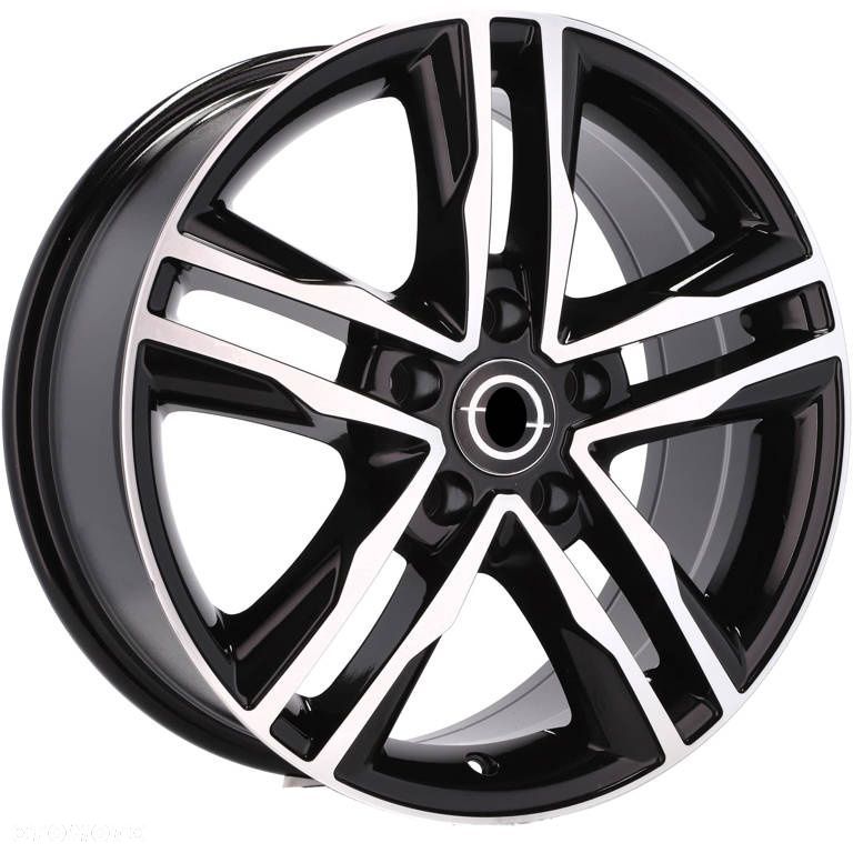 4x Felgi 17 5x118 m.in. do FIAT Ducato RENAULT Trafic OPEL Vivaro 1250kg - BK424 - 3