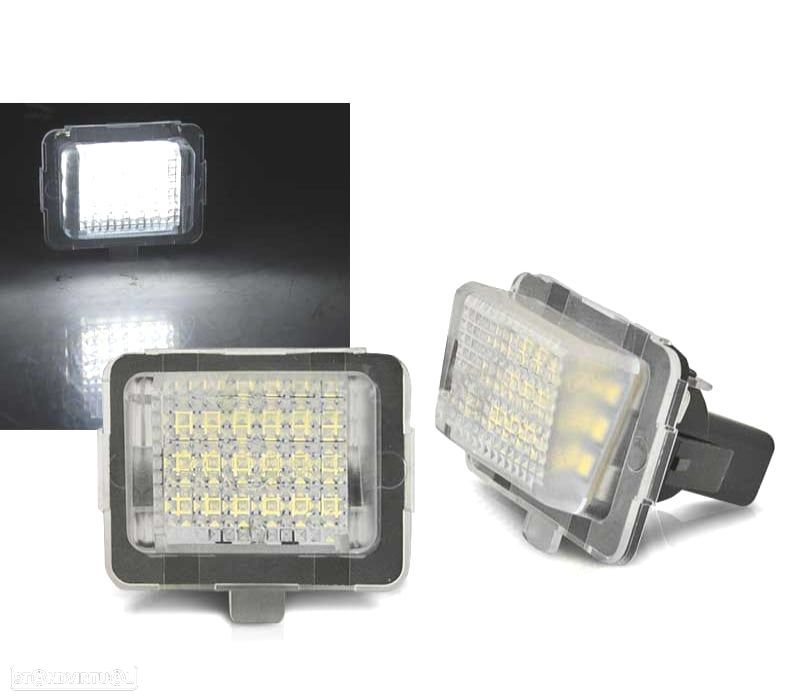 LUZES DE MATRICULA LED MERCEDES W204 W205 W212 W221 W222 C117 - 1
