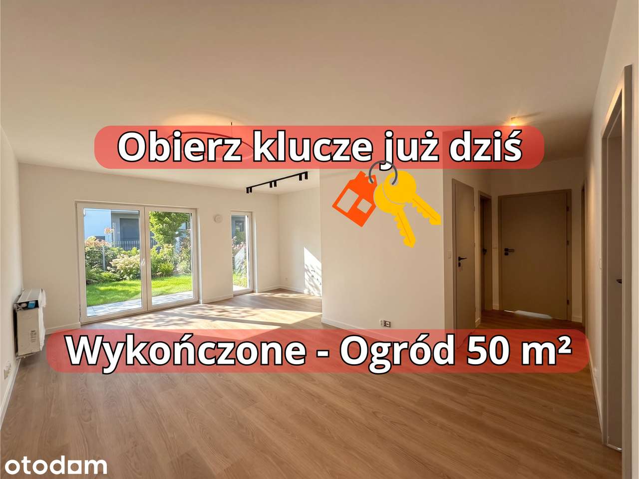 NOWE WYKOŃCZONE - Ostatnie - Ogródek 50 m - AOW/S5 - Zielona Okolica