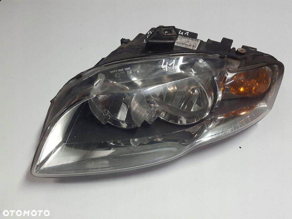 AUDI A4 B7 04-07r LAMPA LEWA PRZÓD EUROPA 8E0941003AJ - 1