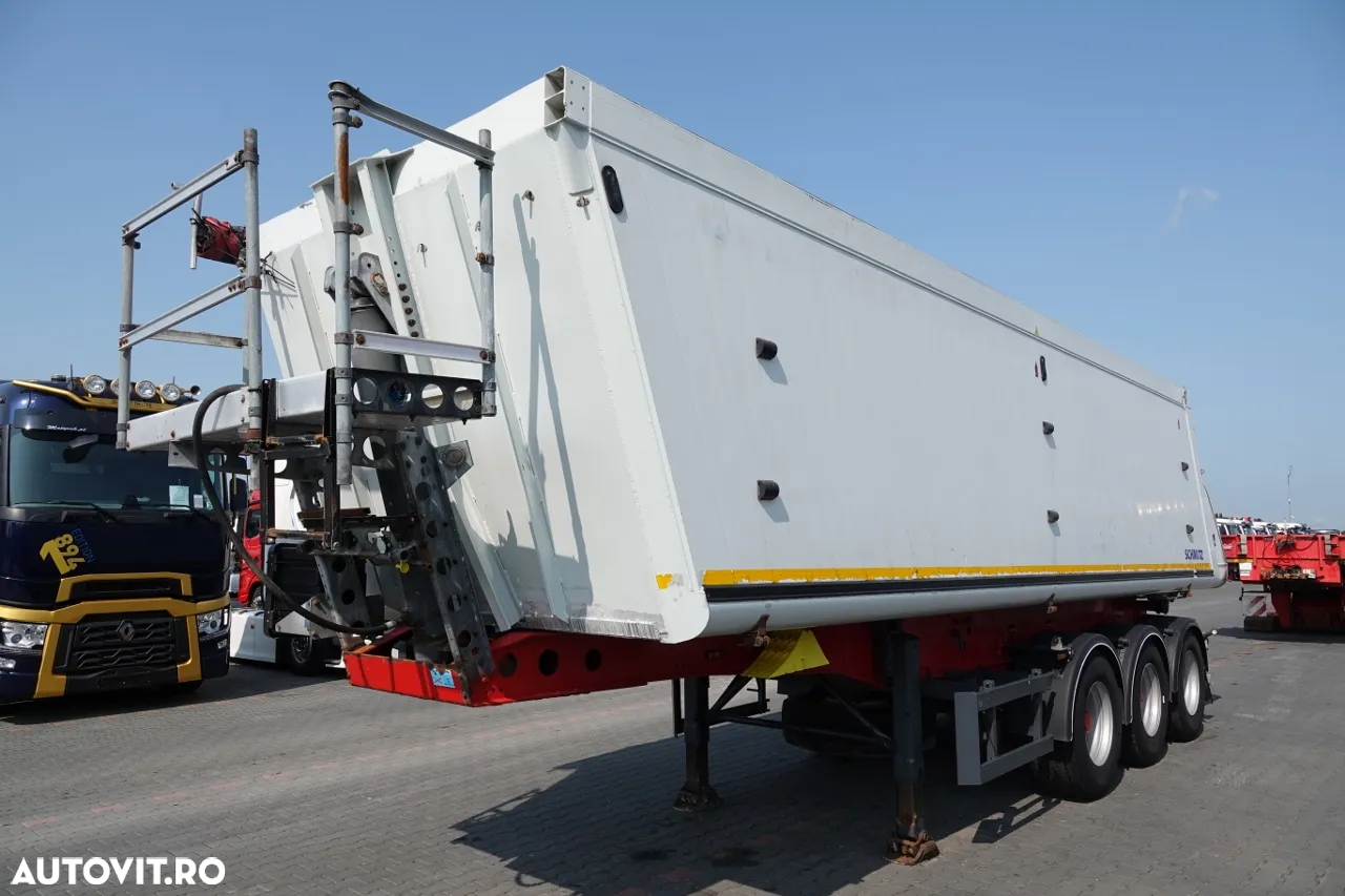 Schmitz Cargobull 40 M3 BASCULATOR / CAMION ALUMINIU / AXIE LIFTATOR / SAF / IMPORTAT - 4