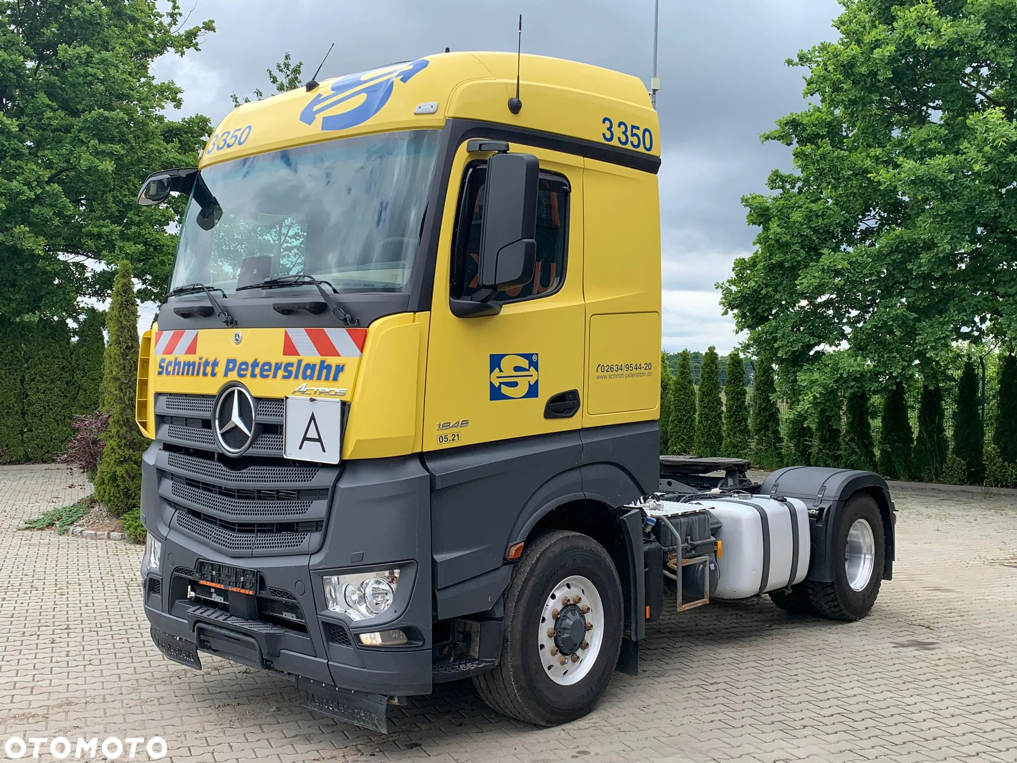 Mercedes-Benz ACTROS 1846 4x4HAD EURO6 CIĄGNIK SIODŁOWY Z HYDRAULIKĄ WYWROTU - 4