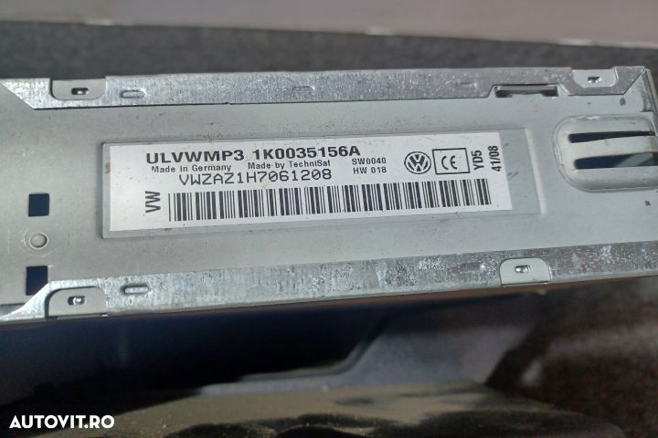 Radio cd 1K0035156A Volkswagen VW Golf 5 [2003 - 2009] Hatchback 3-us - 4