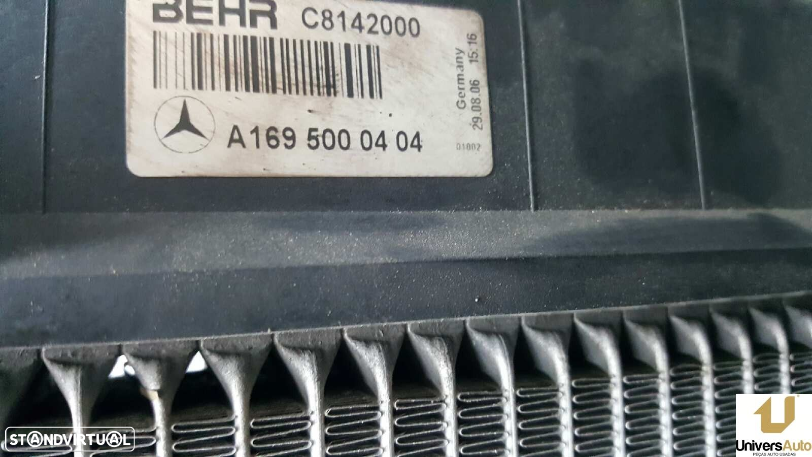 RADIADOR DE ÁGUA MERCEDES CLASE B (W245) 200 CDI (245.208) - 6