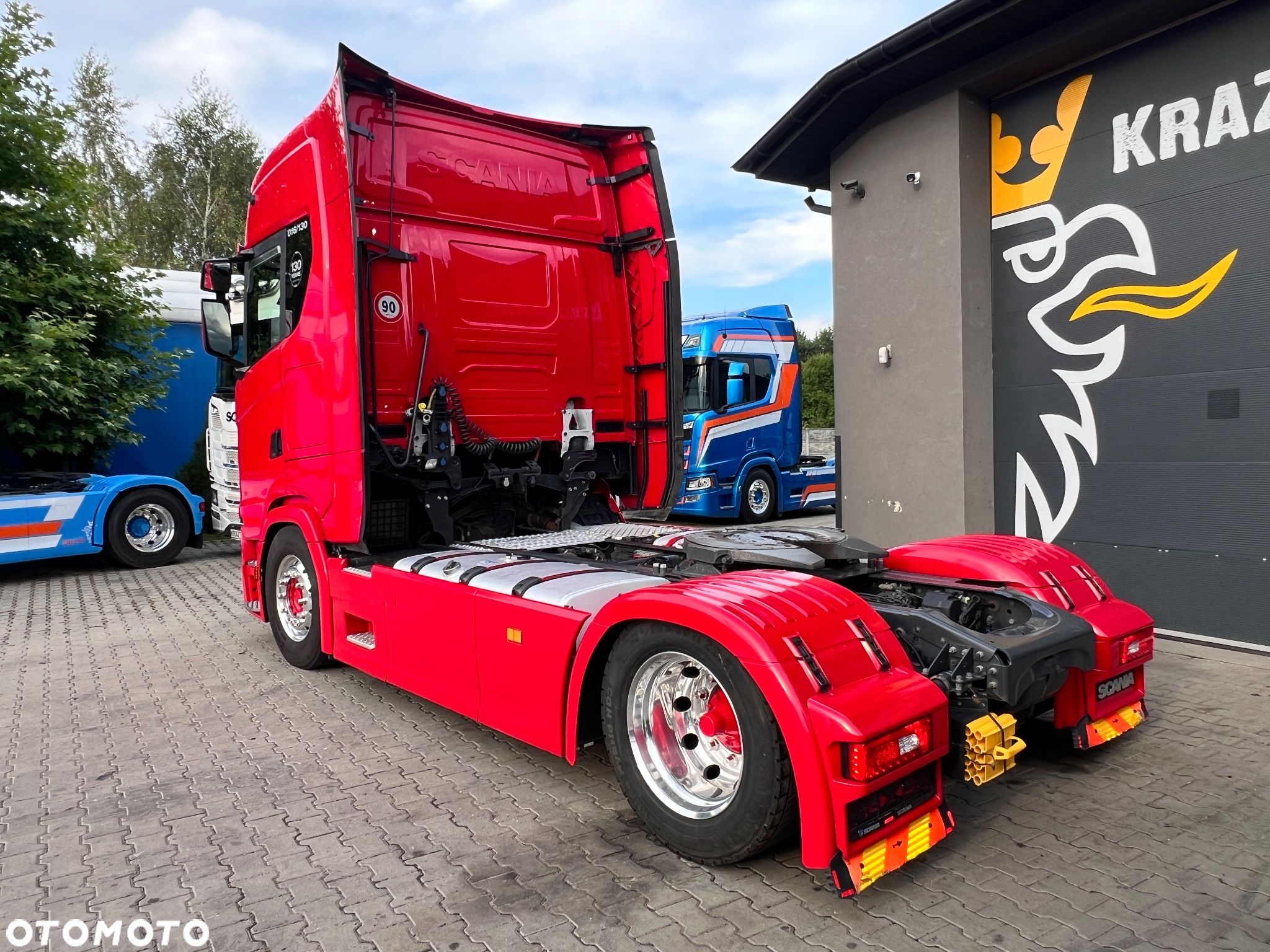 Scania S450 mega low deck perfekcyjny stan zestaw złoty kontrakt ASO full opcja - 19