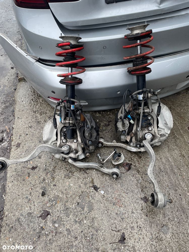 Bmw e63 e64 650i zwrotnica amortyzator wahacze kpl - 3