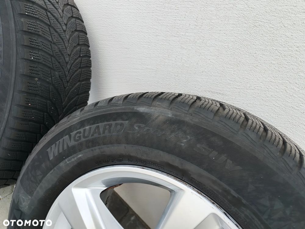 VW TOUAREG 7P 10-18R FELGI KOLA 5X130 DOT2018 ET50 255/60 R17 7,5Jx17 KOMPLET Z OPONAMI FELGA 7P6601025 A - 7