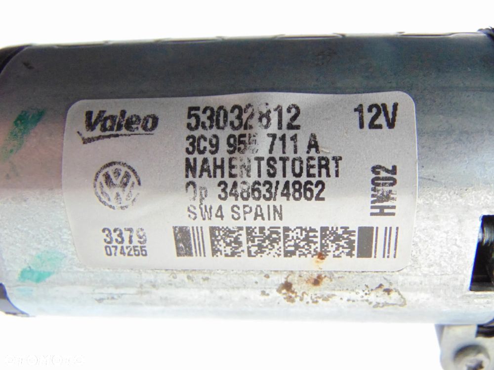 ORYGINAŁ silniczek silnik wycieraczki tylnej szyby klapy bagażnika tył 3C9955711A VW Volkswagen Passat B6 kombi 05-10r - 7