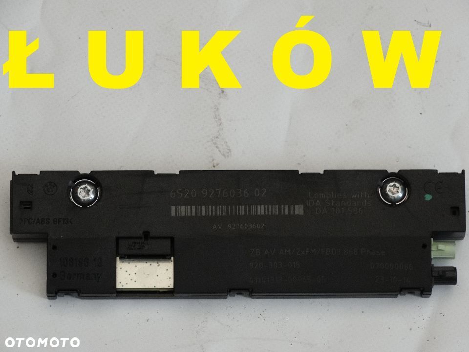 BMW F11 F10 Diversity Moduł Wzmacniacz Anteny 9276036 - 1