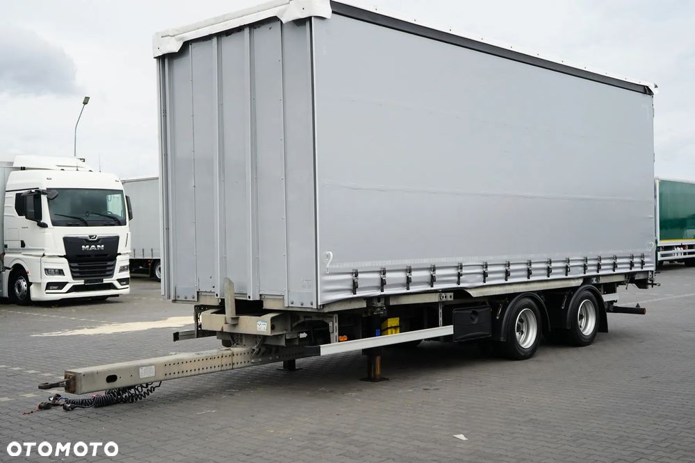 Inny RUFA / TANDEM / FIRANKA / BDF / 19 PALET / DŁ. 7,7 M / OŚ PODNOSZONA - 12