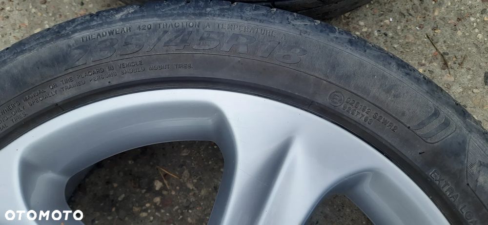 Citroen Peugeot Alufelgi 18 Felgi 4 sztuki Bez opon  FELGI ALUMINIOWE R18" 7.5J 4X108 ET29 9685121480 - 4