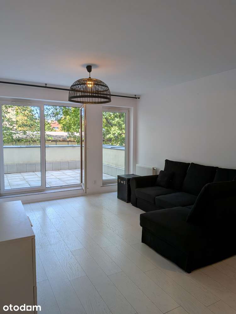 2 pokoje | 47,66 m² | 9 m² tarasu | 1. piętro | Al. Wiśniowa