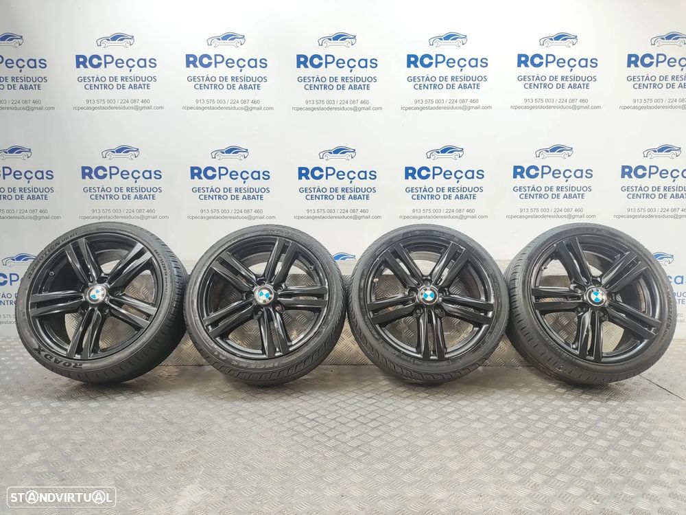 Conjunto Jantes 18 BMW Serie 1 F20 LCI 7,5J 8J ET45 ET52 5x120 - 1