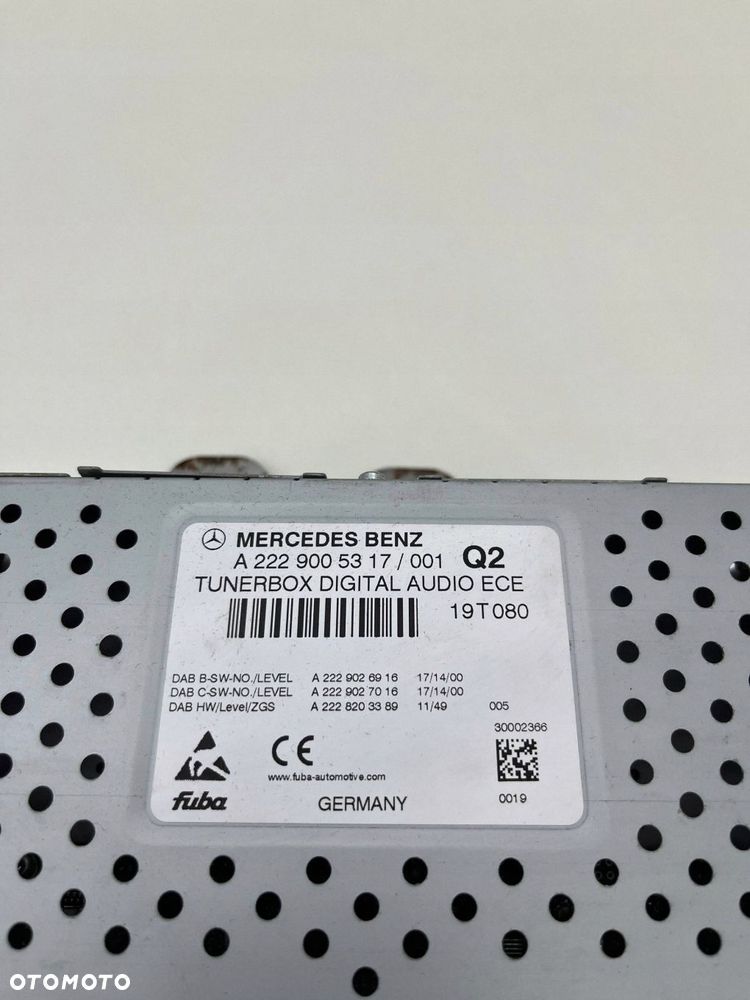 MERCEDES W470 X470 STEROWNIK MODUŁ TUNER RADIA A2229005317 - 3