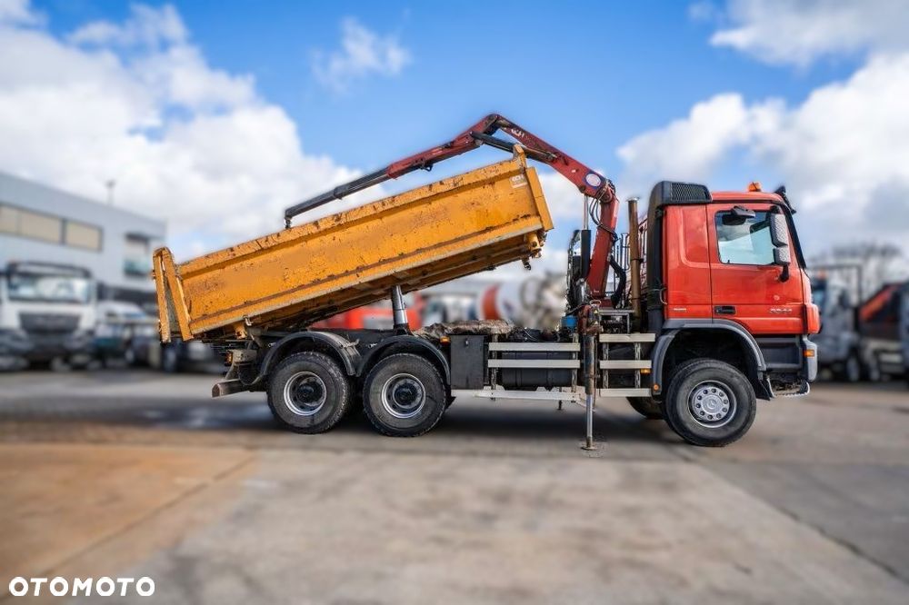 Mercedes-Benz Actros 3344 AK 6x6 +  HDS HMF 1643 Z2 | Wywrotka | 441 KM | Euro 5 - 4