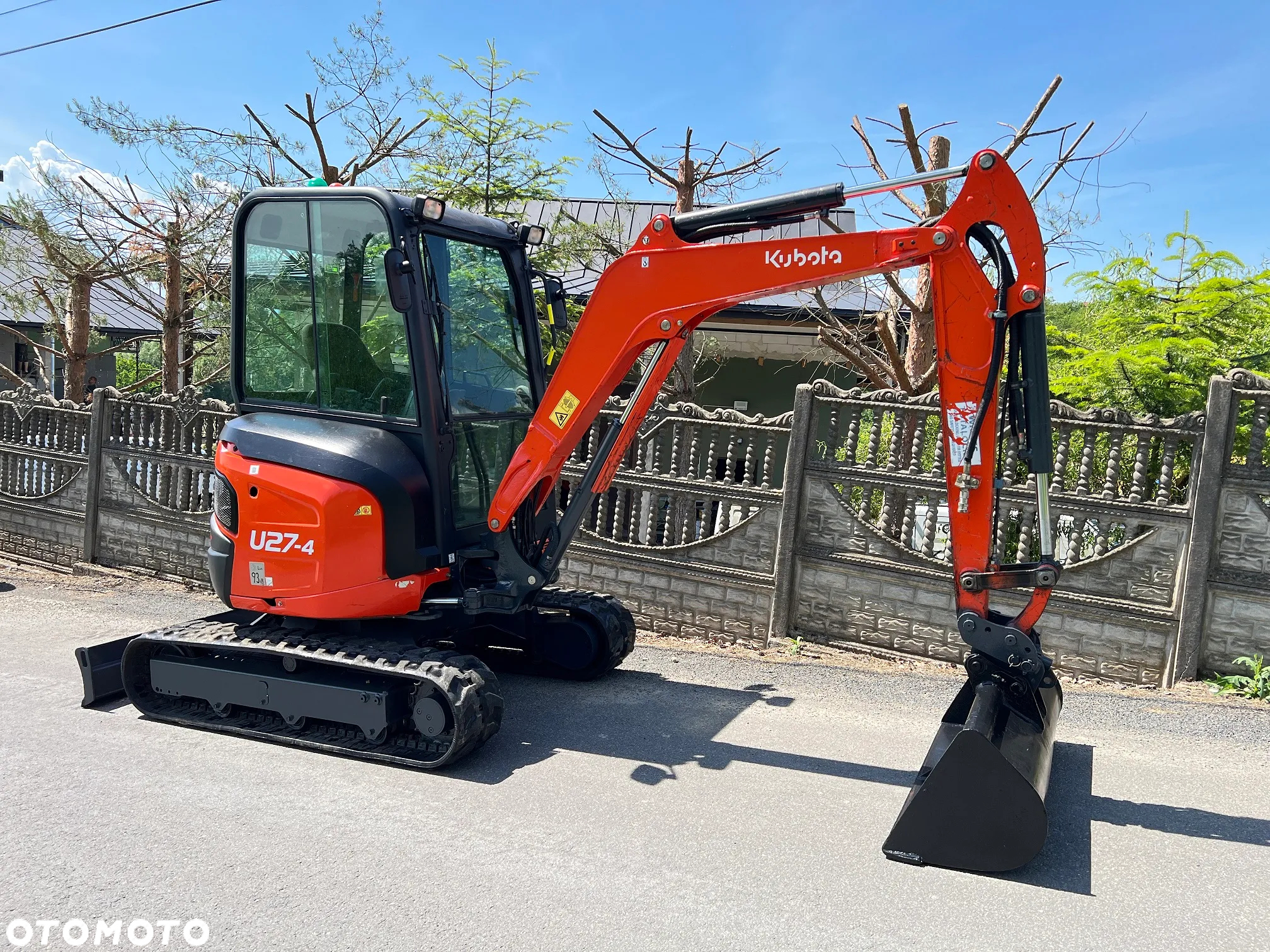Kubota U27-4 * Mini Koparka Kubota U27 * 3 Tony * Zerowy Obrys * Stan IDEALNY * - 2