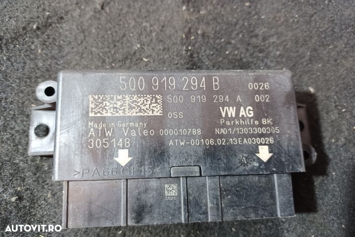 Modul senzori parcare 5Q0919294B 5Q0919294B Volkswagen VW Golf 7 [201 - 3
