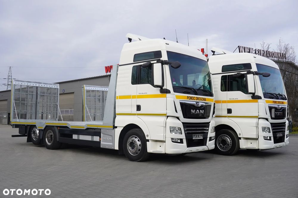 MAN TGX 26.470 / NOWA laweta ocynkowana / pokład 950 cm / 2 szt. - 3