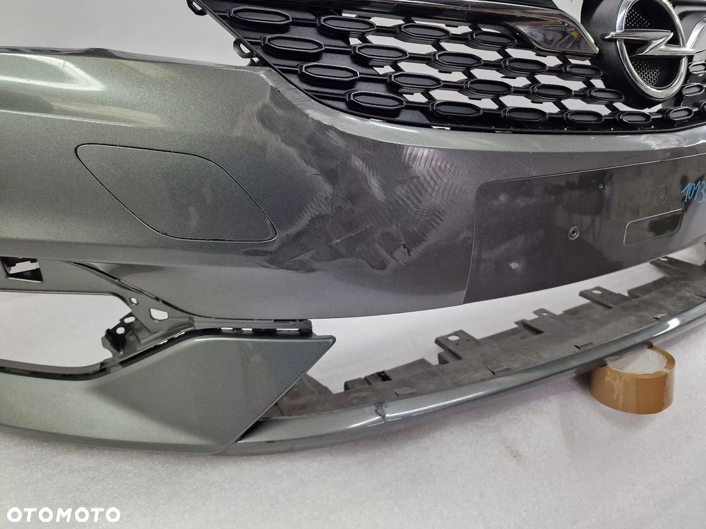 OPEL ASTRA K V 5 LIFT 18- ZDERZAK PRZEDNI PRZÓD + KOMPLETNA ATRAPA , BEZ PDC I SPRYSKÓW , NR 39130492 , NR AUKCJI NZ1013 - 6