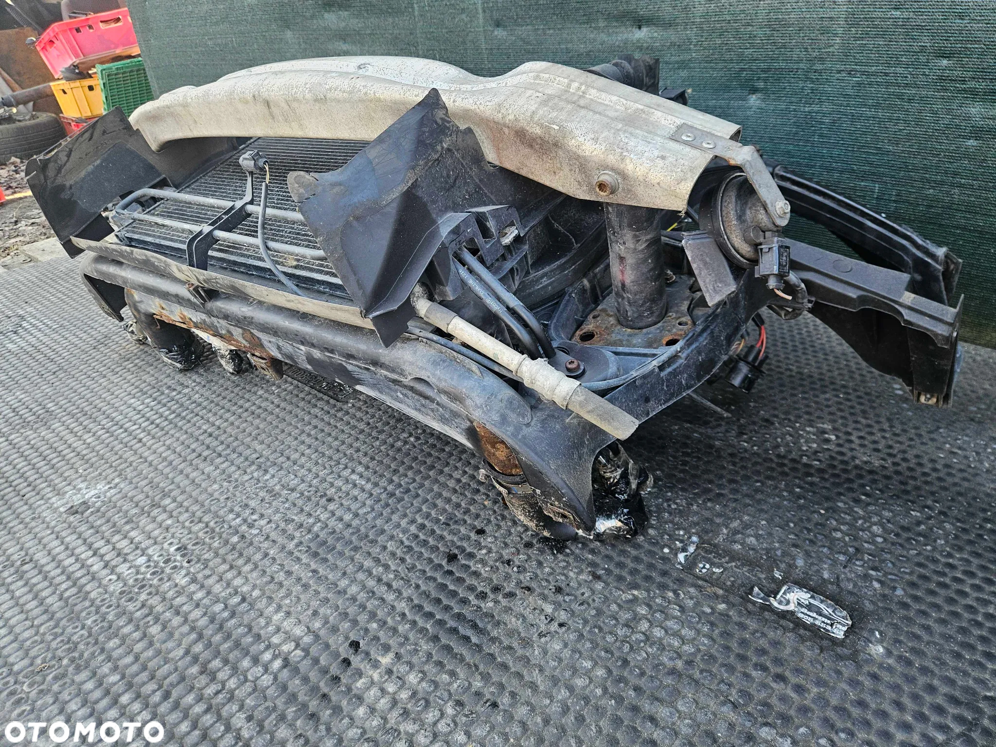 Pas Przedni 8E0805594E Wzmocnienie Czołowe Belka Zderzaka Chłodnice Wentylator 2.0 TDI 140KM AUDI A4 B7 - 19