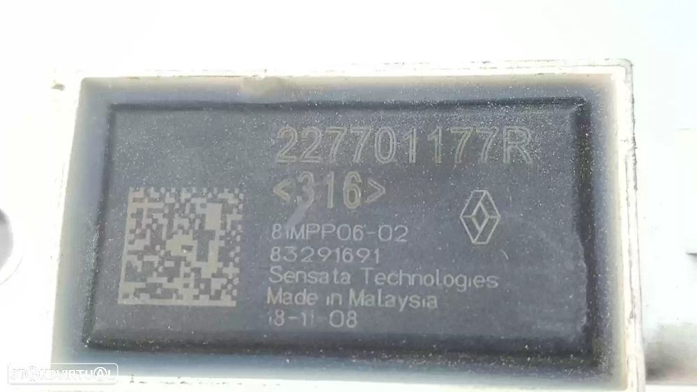 SENSOR PRESSÃO NISSAN QASHQAI II TODO TERRENO, FECHADA 2018 -227701177R - 3