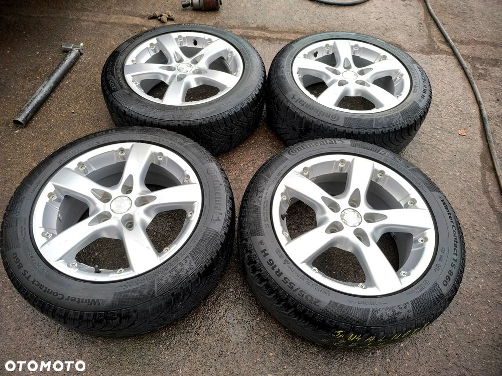 5x114,3 5x114 Felgi Aluminiowe Alufelgi 16 Koła Zimowe Zima MAZDA KIA HONDA HYUNDAI MITSUBISHI RENAULT NISSAN DACIA TOYOTA SUZUKI 6mm Legnica ALU-RAD 205/55 - 1