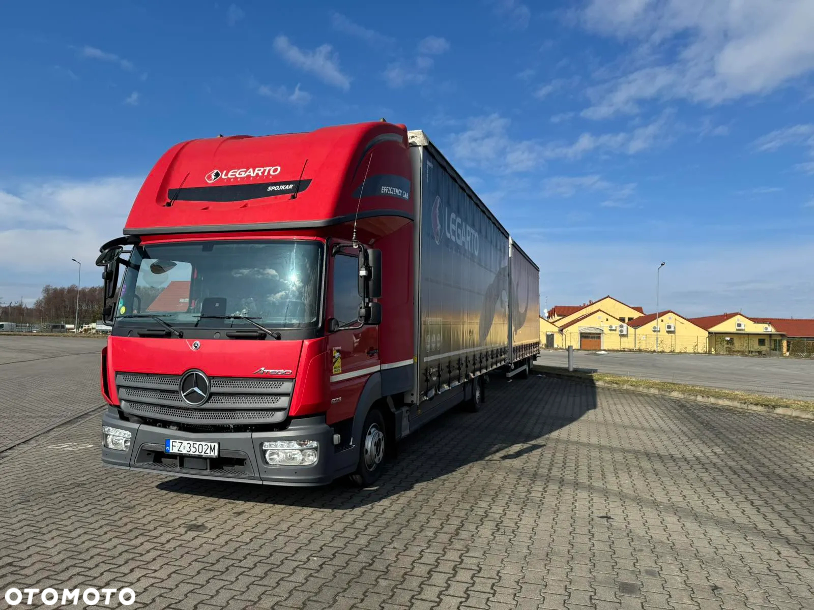 Mercedes-Benz Atego 823L auto 7,7m + przyczepa 7,7m - 6