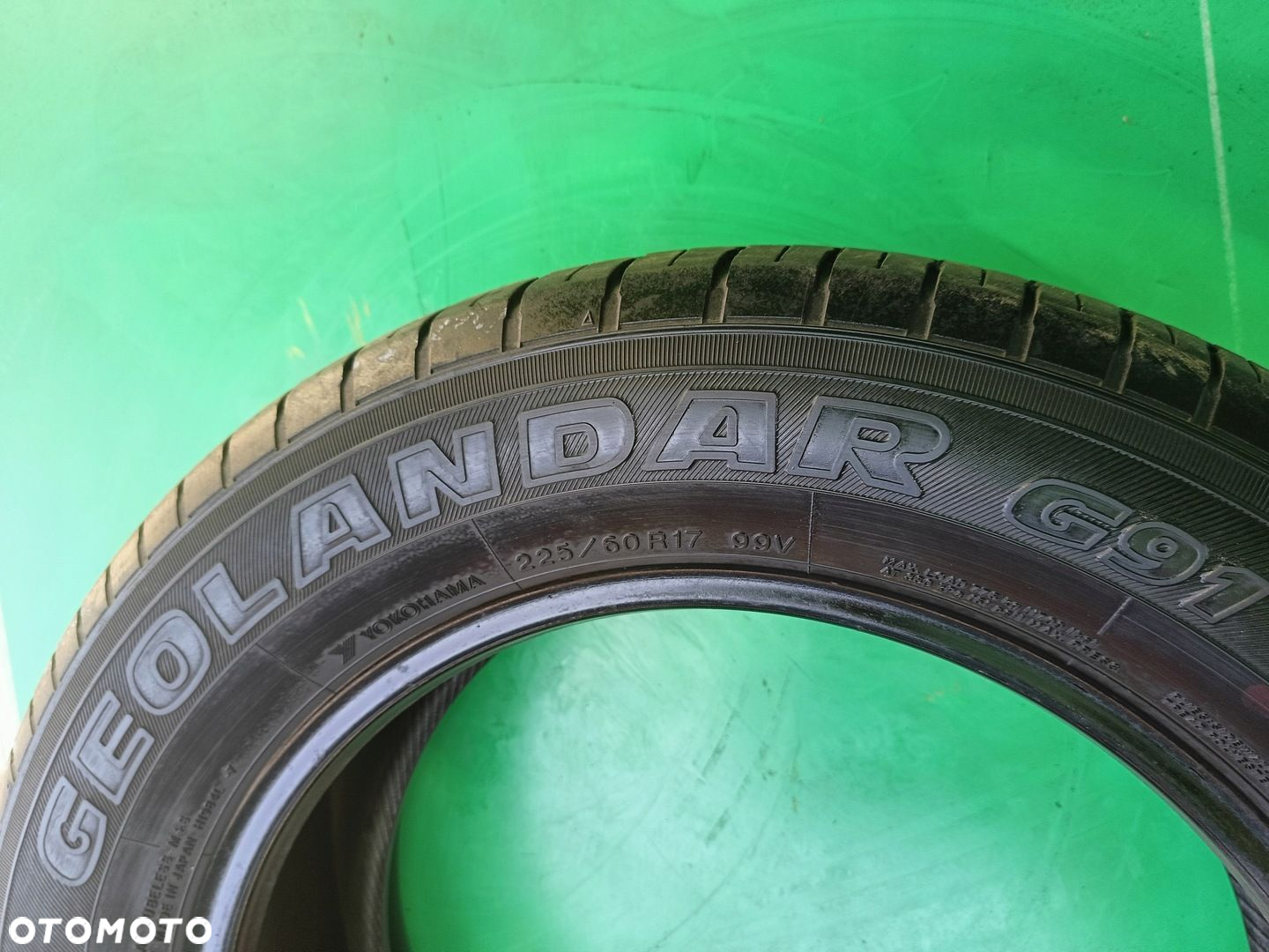 YOKOHAMA GEOLANDAR G91 225/60/17, 1 szt 7,5 mm - 4