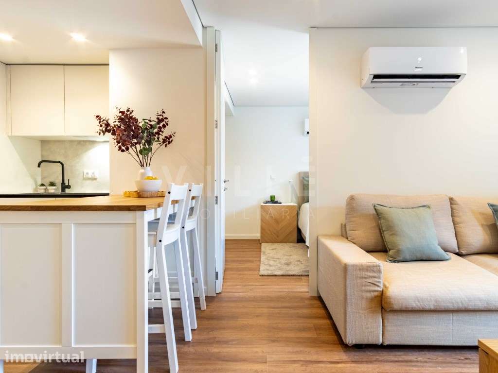 Apartamento T1 Transformado em T2 | Condomínio Fechado com Piscina,... - Grande imagem: 3/27