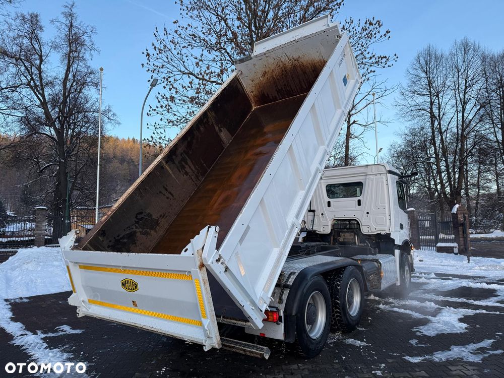 Mercedes-Benz 2646 AROCS wywrotka 6x4, 3-str. MEILLER, BORDMATIC, 71 t.km.! - 8