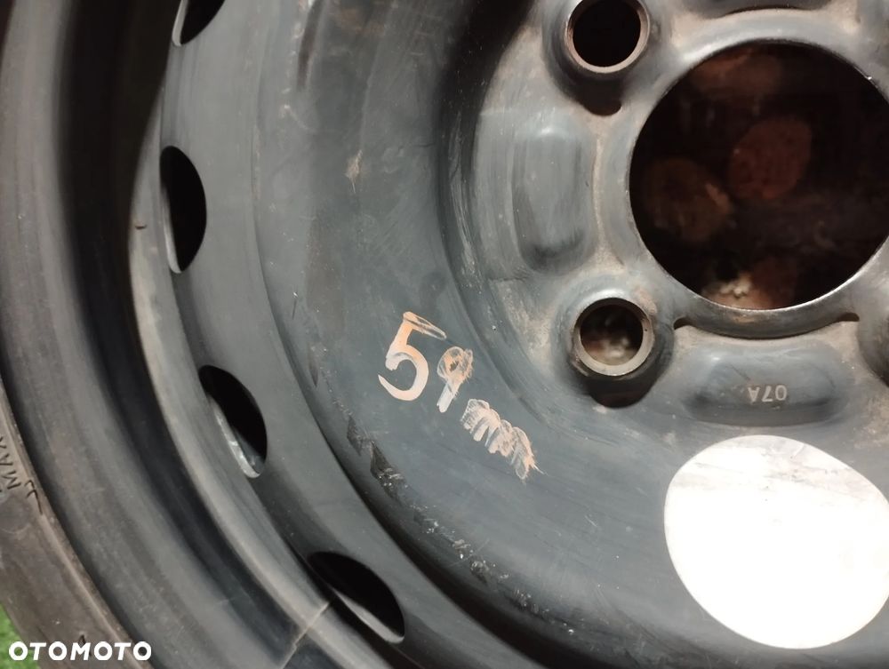 KOŁO DOJAZDOWE 115/70/D14 4x100 J14x4T 60.1mm NISSAN  MICRA K12 K13 - 3