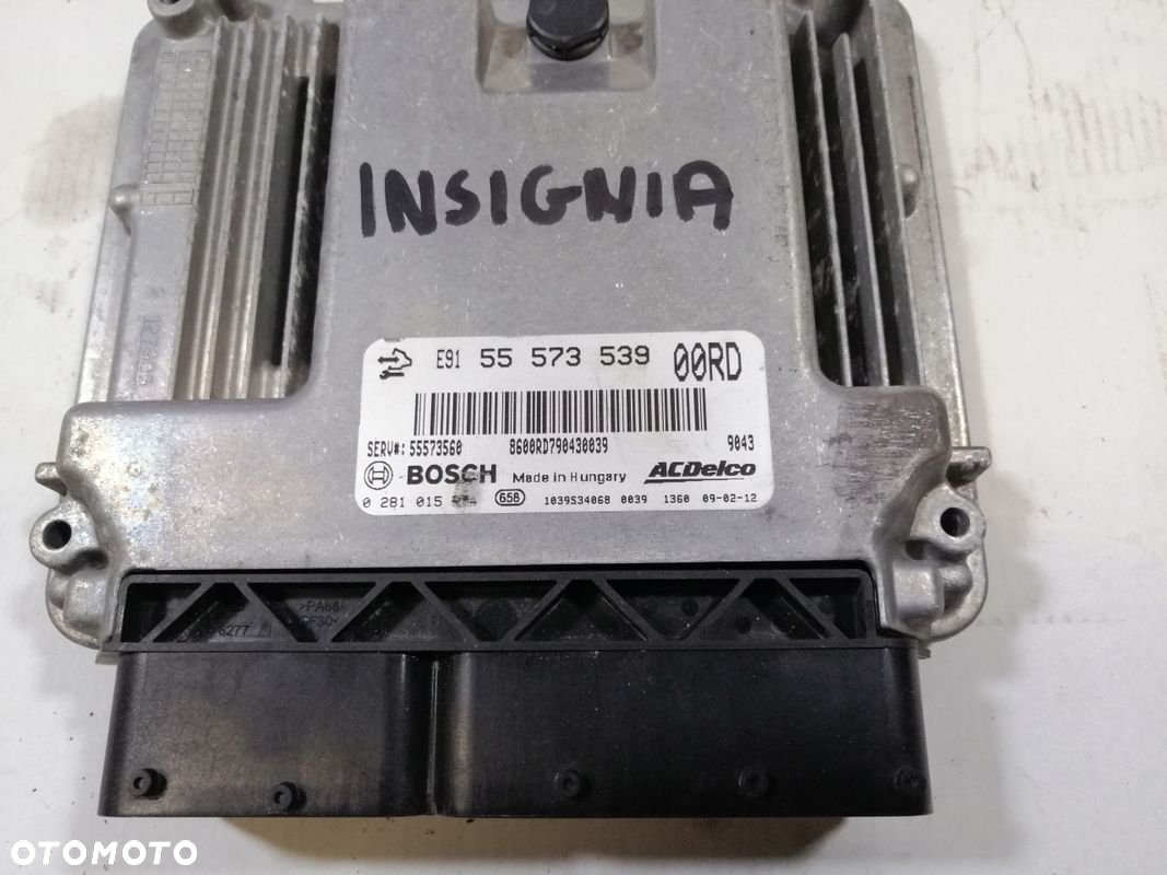 Opel Insignia sterownik komputer 55573539 - 2