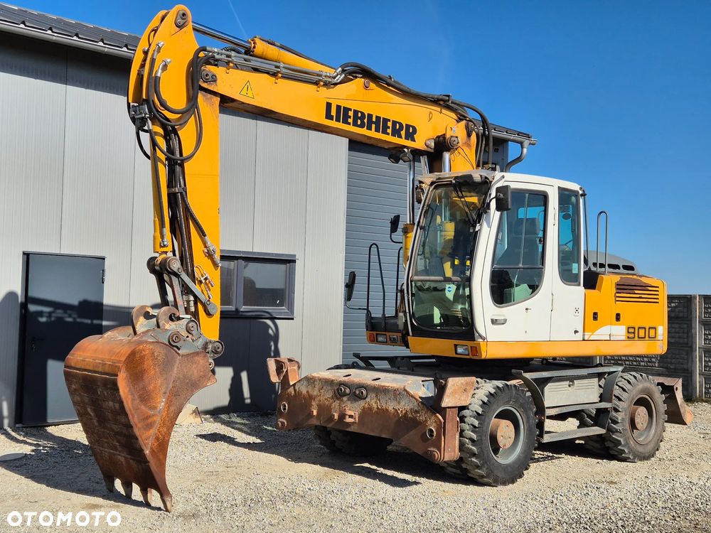 Liebherr A900 C 2010 ROK, Z NIEMIEC, PŁUG, PODPORY, SUPER STAN / 314 / 316 / 904 / 914 / 916 / 918 / 920 - 1