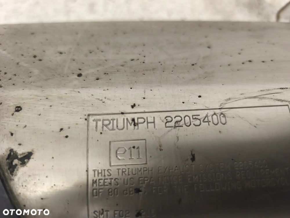 Wydech, tłumik, osłona wydechu, tłumika Triumph Tiger 1200 - 17