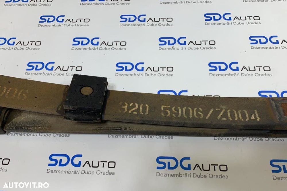 Arc cu doua foi punte simpla spate Mercedes Sprinter Volkswagen Crafter 2006 - 2016 Euro 4 Euro 5 Cod A9063205906 - 4