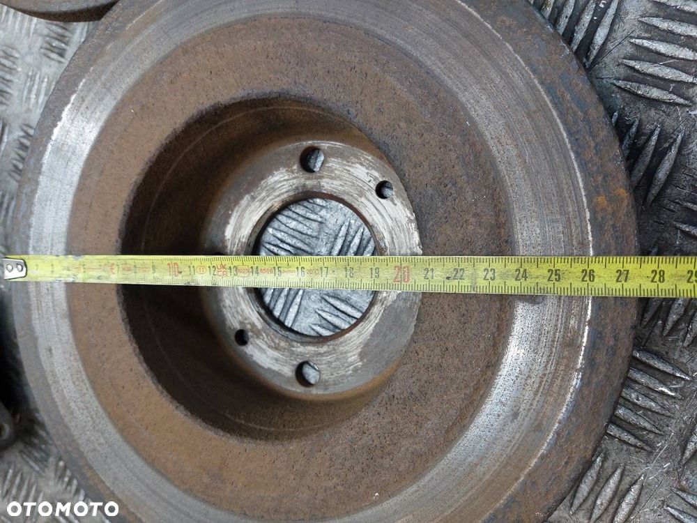 TARCZE HAMULCOWE TYŁ + KLOCKI + ZACISKI CITROEN C5 I - 5