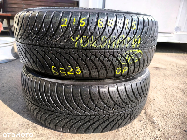 215/60R16 99H Opony Całoroczne Wielosezonowe YOKOHAMA BLUEARTH 4S AW21 6,5mm Legnica ALU-RAD 23r. 215/60