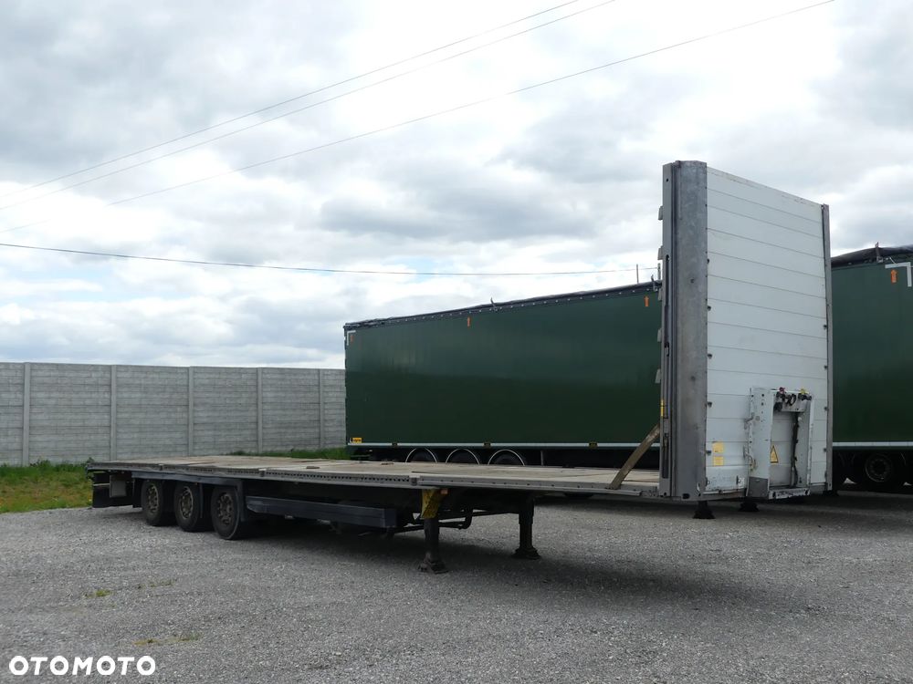 Schmitz Cargobull PLATFORMA 13.60 / MEGA / OŚ PODNOSZONA / W OCYNKU / - 8