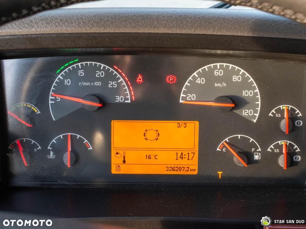 Volvo FH540 8x4 HIAB 477 E-6XS HDS Żuraw Fly Jib Wciągarka - 15