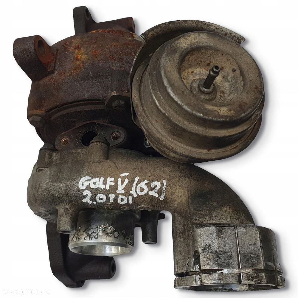TURBOSPRĘŻARKA VW Golf V Audi A3 8P 2.0 TDI turbo 03G253019A - 5