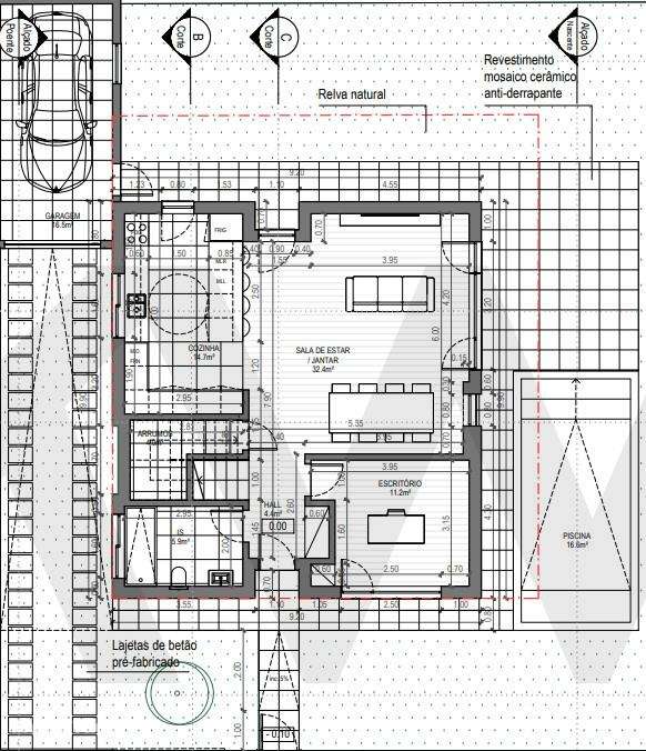 Moradia T4 com piscina - Aroeira - Grande imagem: 5/8