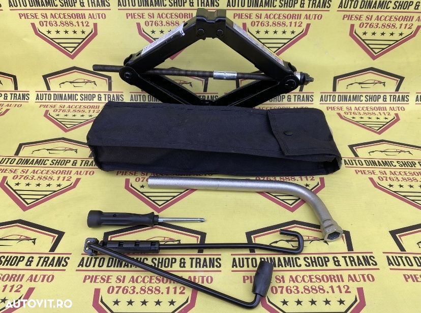 Cric auto punct sprijin original Audi A3 + cheie roata 2012 >++ 1100Kg - 1